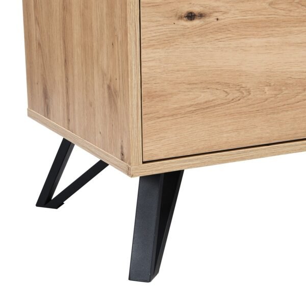 Bodo Solid Wood 3-Door 3-Drawer Large Sideboard - Image 8