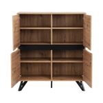 Bodo Solid Wood 4-Door Cabinet - Image 5