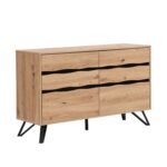 Bodo Solid Wood Chest of 6 Drawers - Image 3