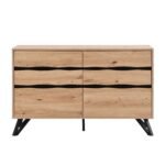 Bodo Solid Wood Chest of 6 Drawers - Image 4