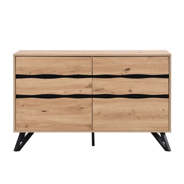 Bodo Solid Wood Chest of 6 Drawers - Image 4