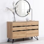 Bodo Solid Wood Chest of 6 Drawers - Image 2