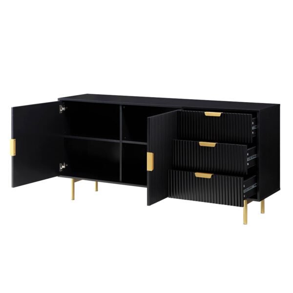 Riche Solid Wood Large Sideboard - Image 5