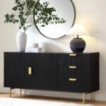 Riche Solid Wood Large Sideboard