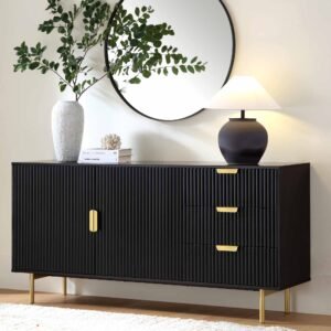 Riche Solid Wood Large Sideboard