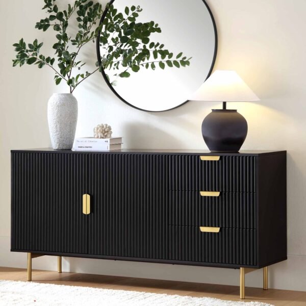 Riche Solid Wood Large Sideboard - Image 1