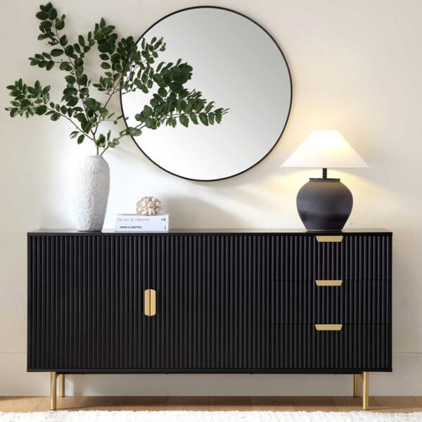 Riche Solid Wood Large Sideboard - Image 2