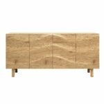 Boka Solid Wood 160 cm Wide 4 Door Sideboard - Image 4