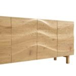 Boka Solid Wood 160 cm Wide 4 Door Sideboard - Image 6