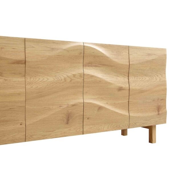 Boka Solid Wood 160 cm Wide 4 Door Sideboard - Image 6