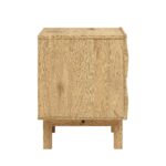 Boka Solid Wood 2-Drawer Bedside Table - Image 7