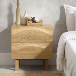 Boka Solid Wood 2-Drawer Bedside Table - Image 2