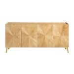 Kara Solid Wood Wide Sideboard - Image 3