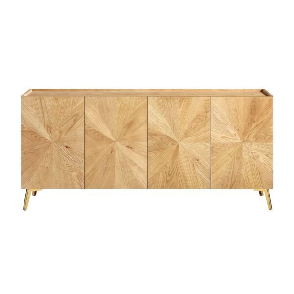 Kara Solid Wood Wide Sideboard - Image 3