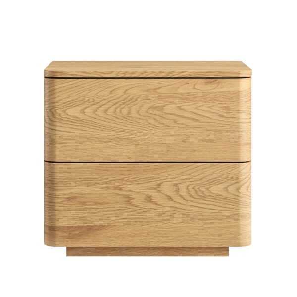 Luxe Solid Wood Bedside Table - Image 4