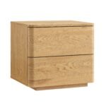 Luxe Solid Wood Bedside Table - Image 3