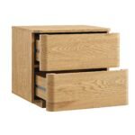 Luxe Solid Wood Bedside Table - Image 6