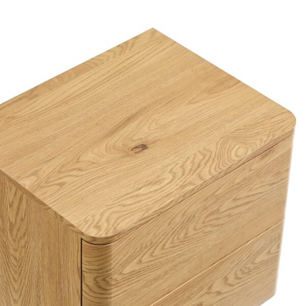 Luxe Solid Wood Bedside Table - Image 8