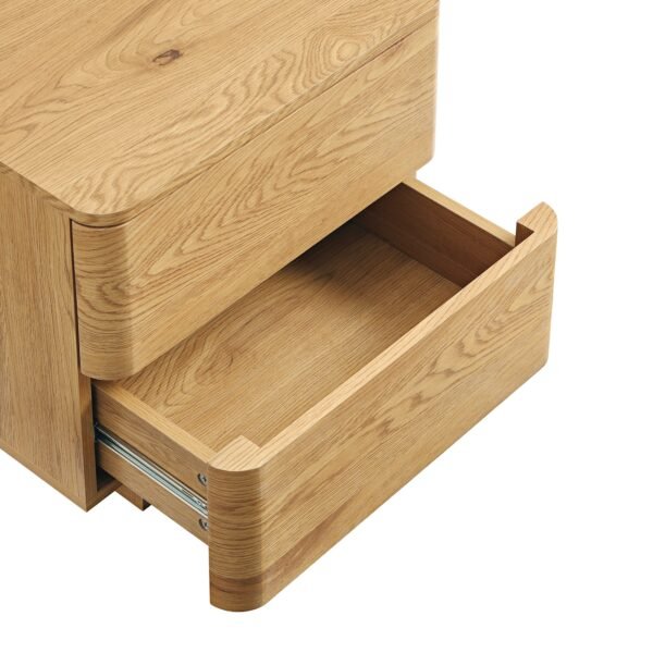 Luxe Solid Wood Bedside Table - Image 7