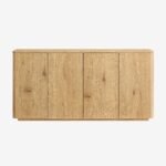 Luxe Solid Wood Curved Edge 150cm Wide Sideboard - Image 3