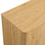 Luxe Solid Wood Curved Edge 150cm Wide Sideboard - Image 6