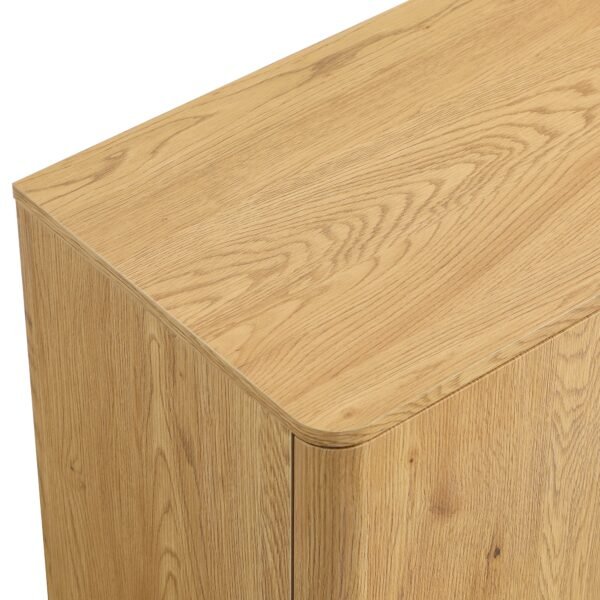 Luxe Solid Wood Curved Edge 150cm Wide Sideboard - Image 6