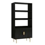 Riche Tall Bookcase with Doors - Image 3