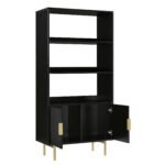 Riche Tall Bookcase with Doors - Image 5