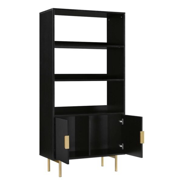 Riche Tall Bookcase with Doors - Image 5