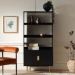 Riche Tall Bookcase with Doors - Image 2
