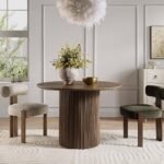 Round Pedestal Dining Table