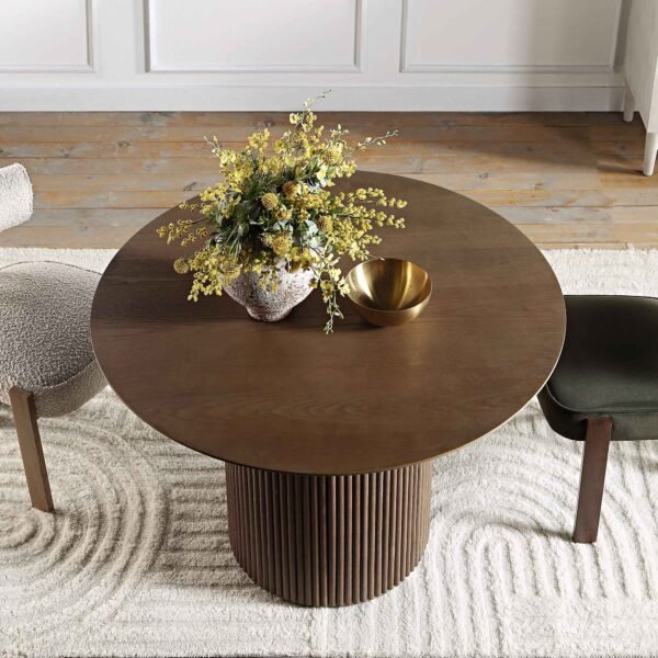 Round Pedestal Dining Table - Image 2