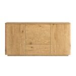 Luxe Curved Edge 2-Door 3-Drawer Wide Sideboard - Image 3