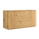 Luxe Curved Edge 2-Door 3-Drawer Wide Sideboard - Image 4