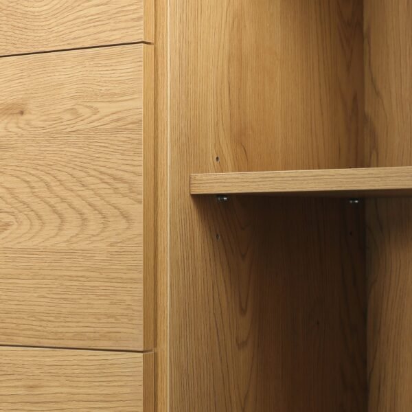 Luxe Curved Edge 2-Door 3-Drawer Wide Sideboard - Image 9