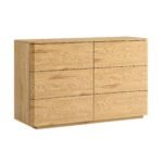 Rasa Curved Edge Chest of 6 Drawers - Image 5