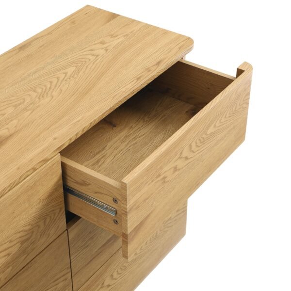 Rasa Curved Edge Chest of 6 Drawers - Image 8