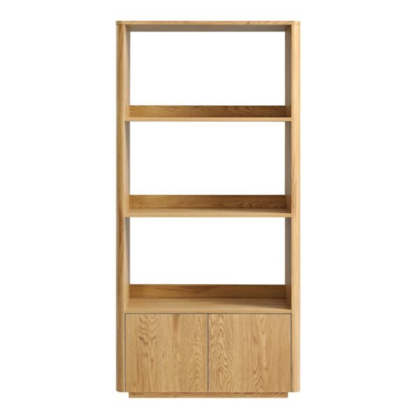 Classic Curved Edge Bookcase - Image 3