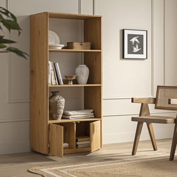 Classic Curved Edge Bookcase - Image 2