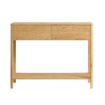Luxe Curved Edge 2-Drawer Console Table - Image 3