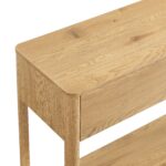 Luxe Curved Edge 2-Drawer Console Table - Image 8