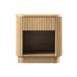 Midas Solid Wood 1-Drawer Bedside Table - Image 3