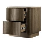 Midas Solid Wood Bedside Table - Image 7