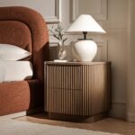 Midas Solid Wood Bedside Table