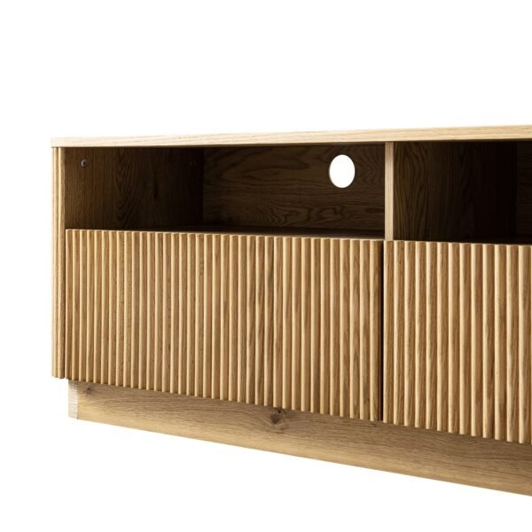 Midas Solid Wood 162cm TV Unit with Drawers - Image 8