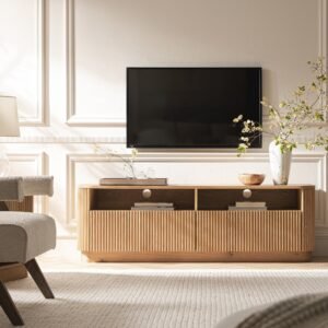 Midas Solid Wood 162cm TV Unit with Drawers