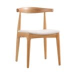 Sura Set of 2 Solid Wood Dining Chairs - Image 3
