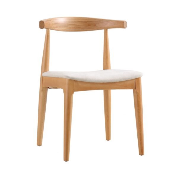 Sura Set of 2 Solid Wood Dining Chairs - Image 3