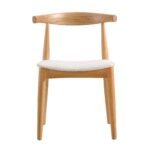 Sura Set of 2 Solid Wood Dining Chairs - Image 2