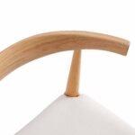 Sura Set of 2 Solid Wood Dining Chairs - Image 5